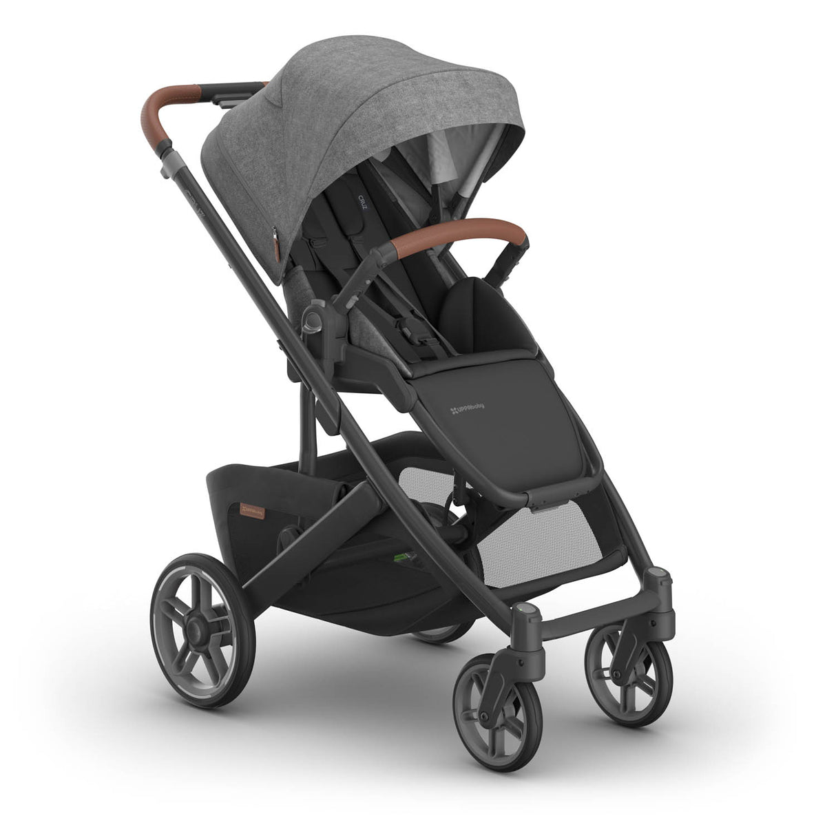UPPAbaby Cruz V3 Pushchair, Carrycot & Accessory Bundle - Greyson