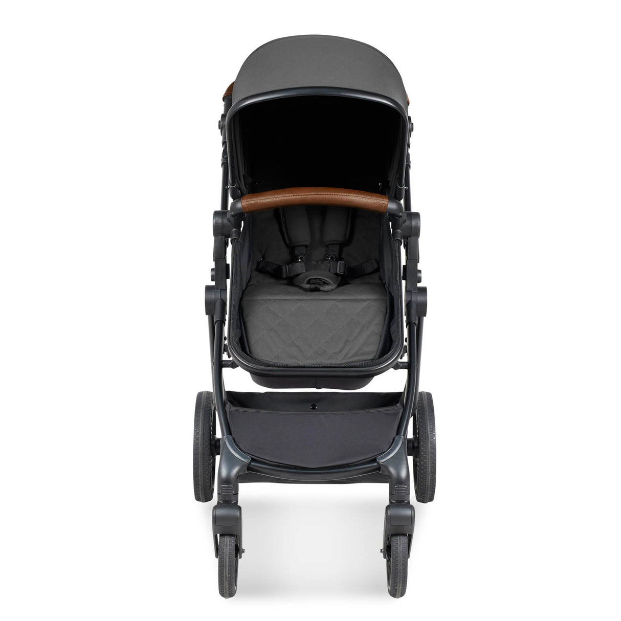 Ickle Bubba Cosmo 2 in 1 Pushchair - Black/Graphite Grey