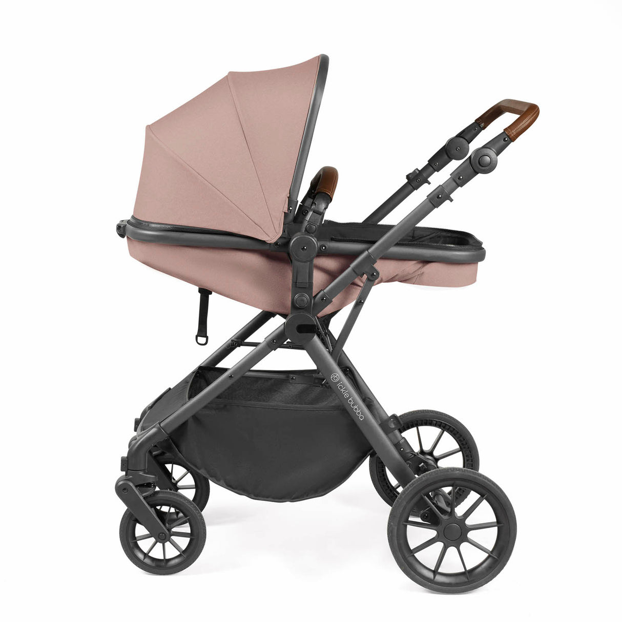 Ickle Bubba Cosmo 2 in 1 Pushchair - Gunmetal/Desert