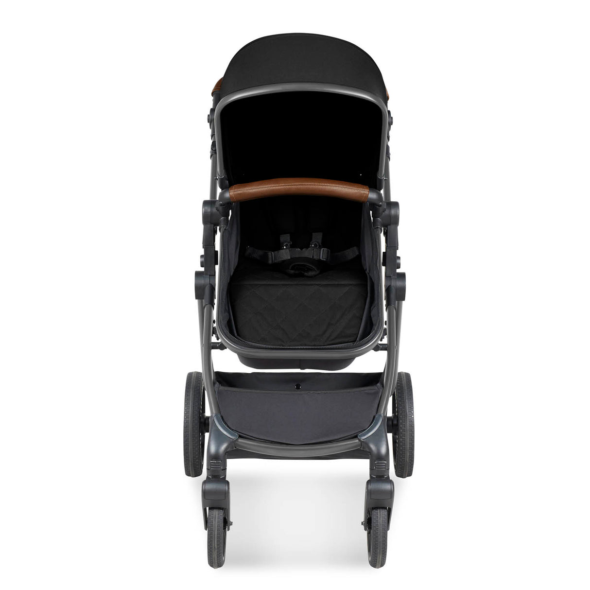 Ickle Bubba Cosmo All in One Nimbus i-Size Travel System & Spin Base - Gunmetal/Black