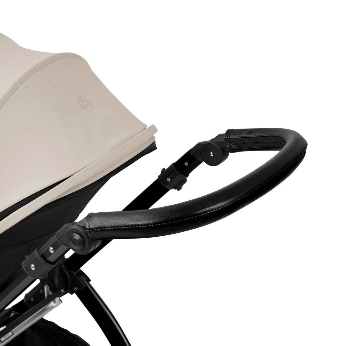 Ickle Bubba Stomp Luxe 12 Piece Travel System with i-Size Nimbus Car Seat & Spin Base - Black/Stone/Black