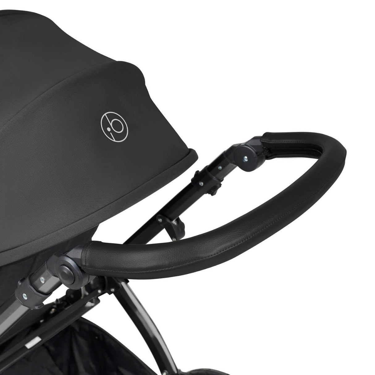 Ickle Bubba Stomp Luxe 12 Piece Travel System with Maxi-Cosi Cabriofix i-Size & Base - Black/Charcoal Grey/Black