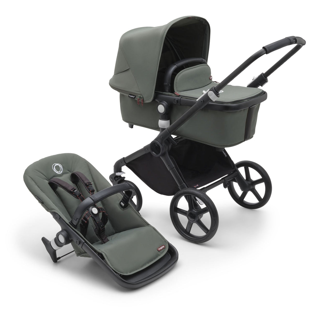Bugaboo Fox Cub All Terrain Stroller - Forest Green 1