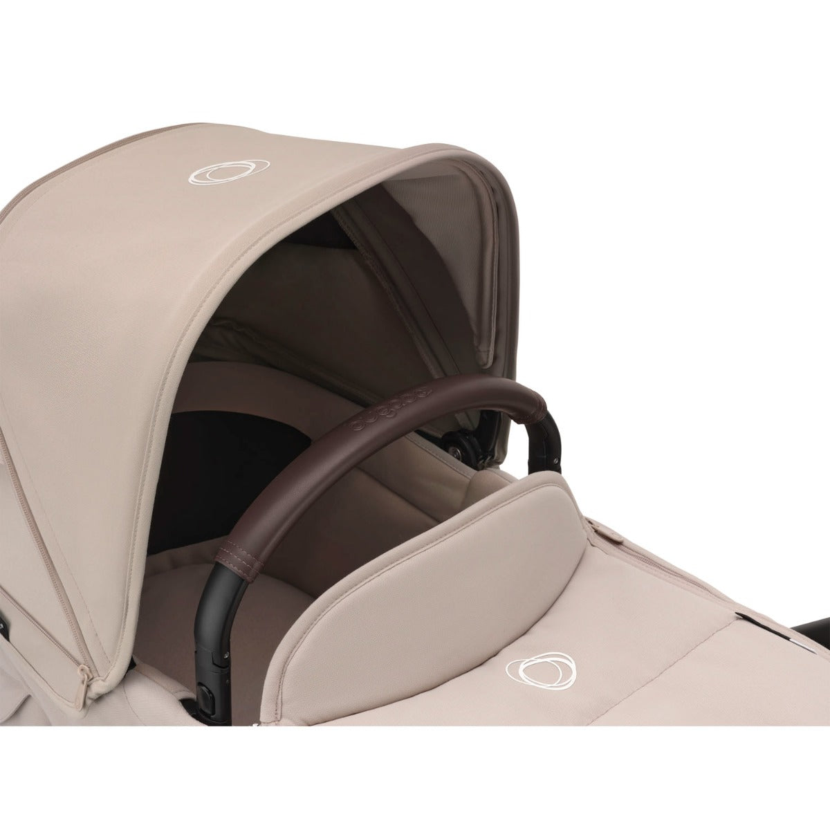 Bugaboo Dragonfly Travel System with Cybex Cloud T + Rotating Isofix Base - Black/Desert Taupe 14