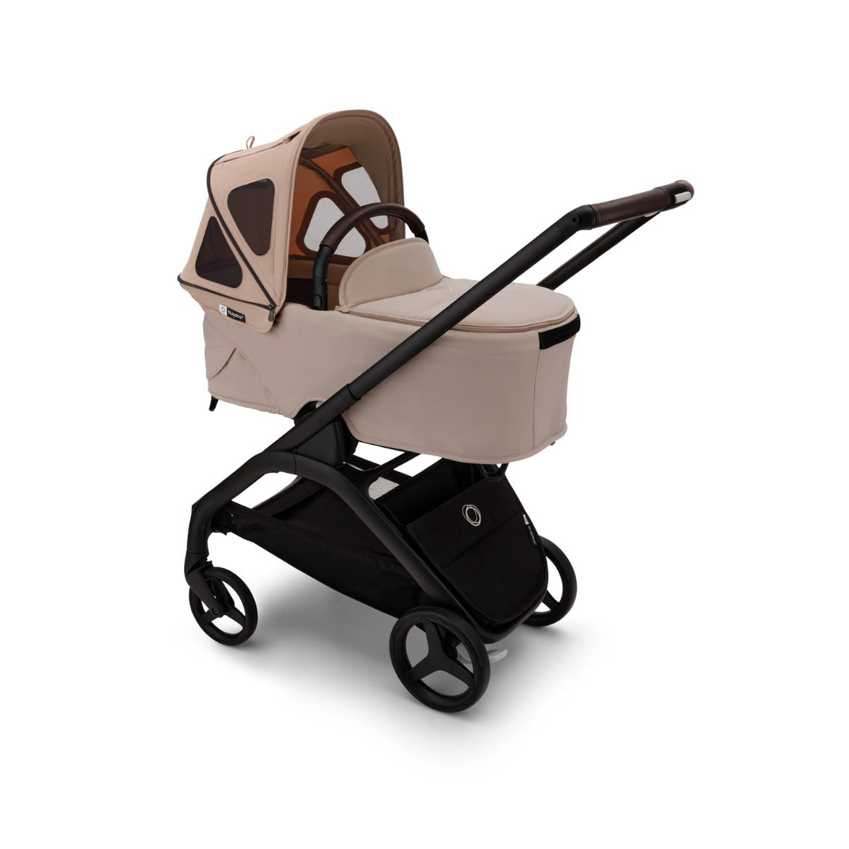 Bugaboo Dragonfly Stroller - Black/Desert Taupe 3