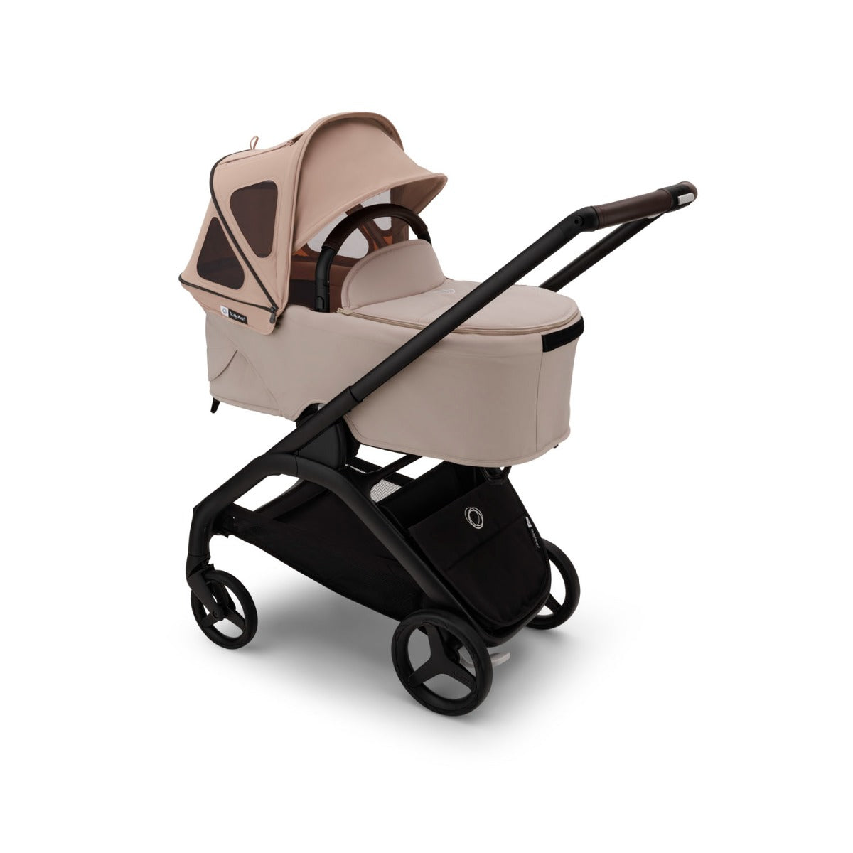 Bugaboo Dragonfly Stroller - Black/Desert Taupe 4