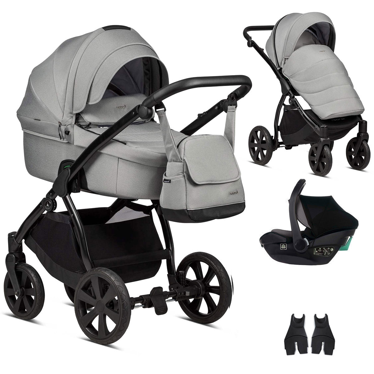 Noordi Fjordi V1 - 3in1 Travel System with Travel Carrier i-Size Car Seat