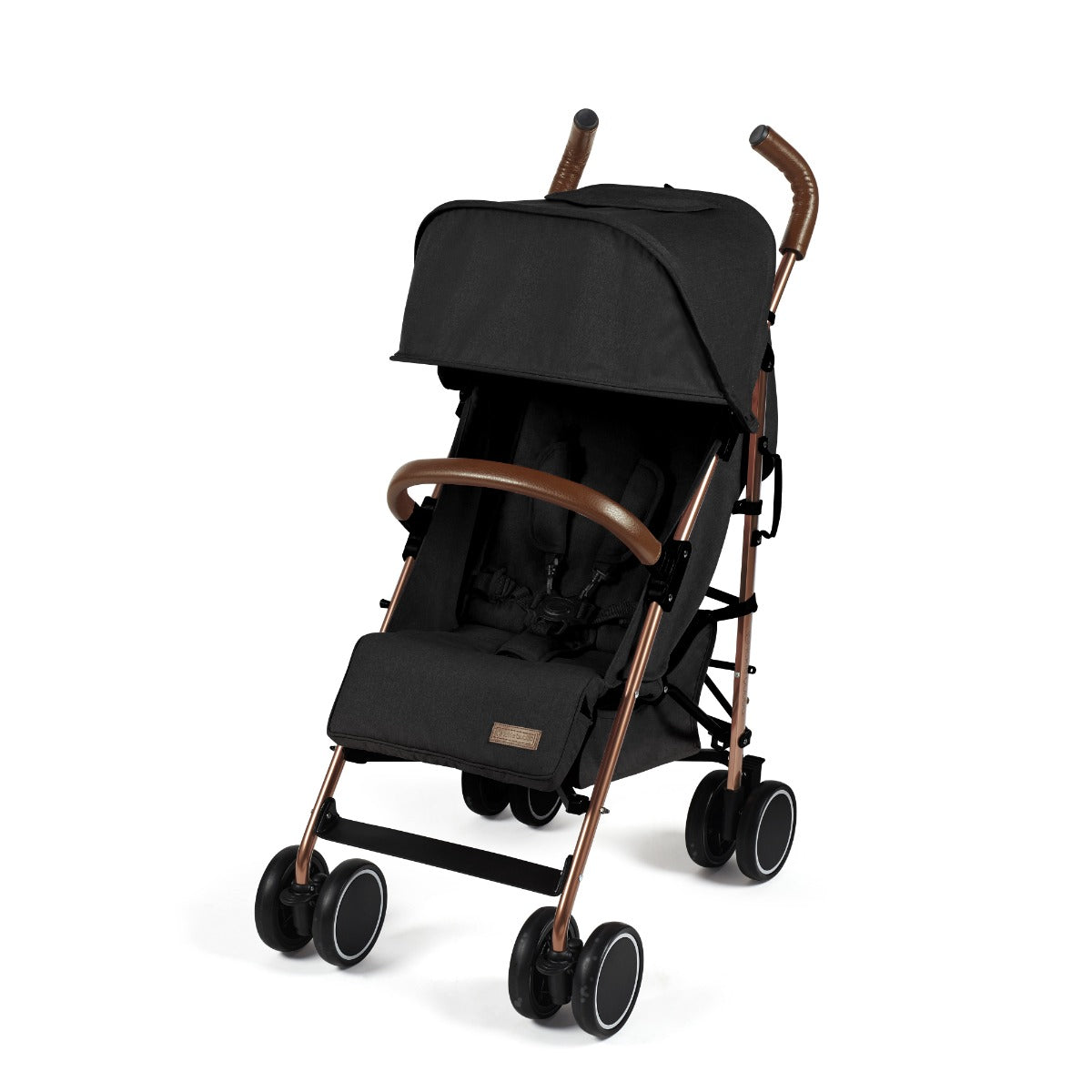 Ickle Bubba Discovery Stroller - Rose Gold/Black