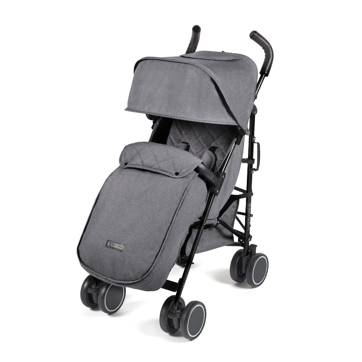 Ickle Bubba Discovery Max Stroller - Black/Graphite Grey