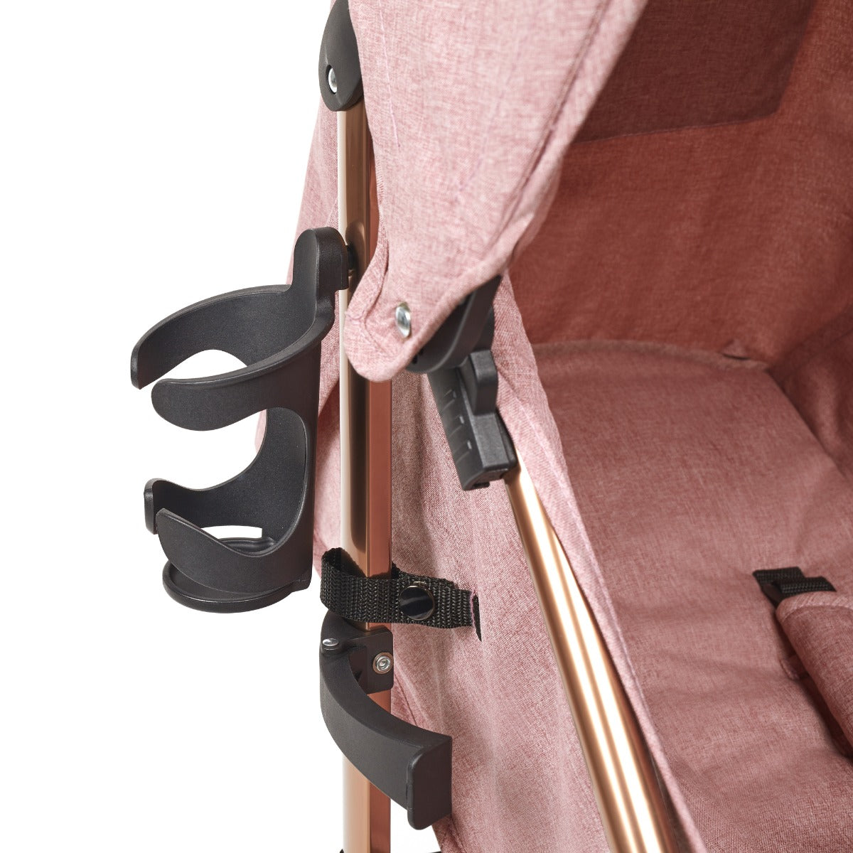 Ickle Bubba Discovery Prime Stroller - Rose Gold/Dusky Pink