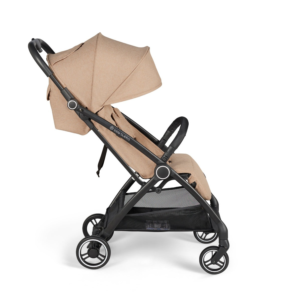 Ickle Bubba Aries Auto-Fold Stroller - Biscuit