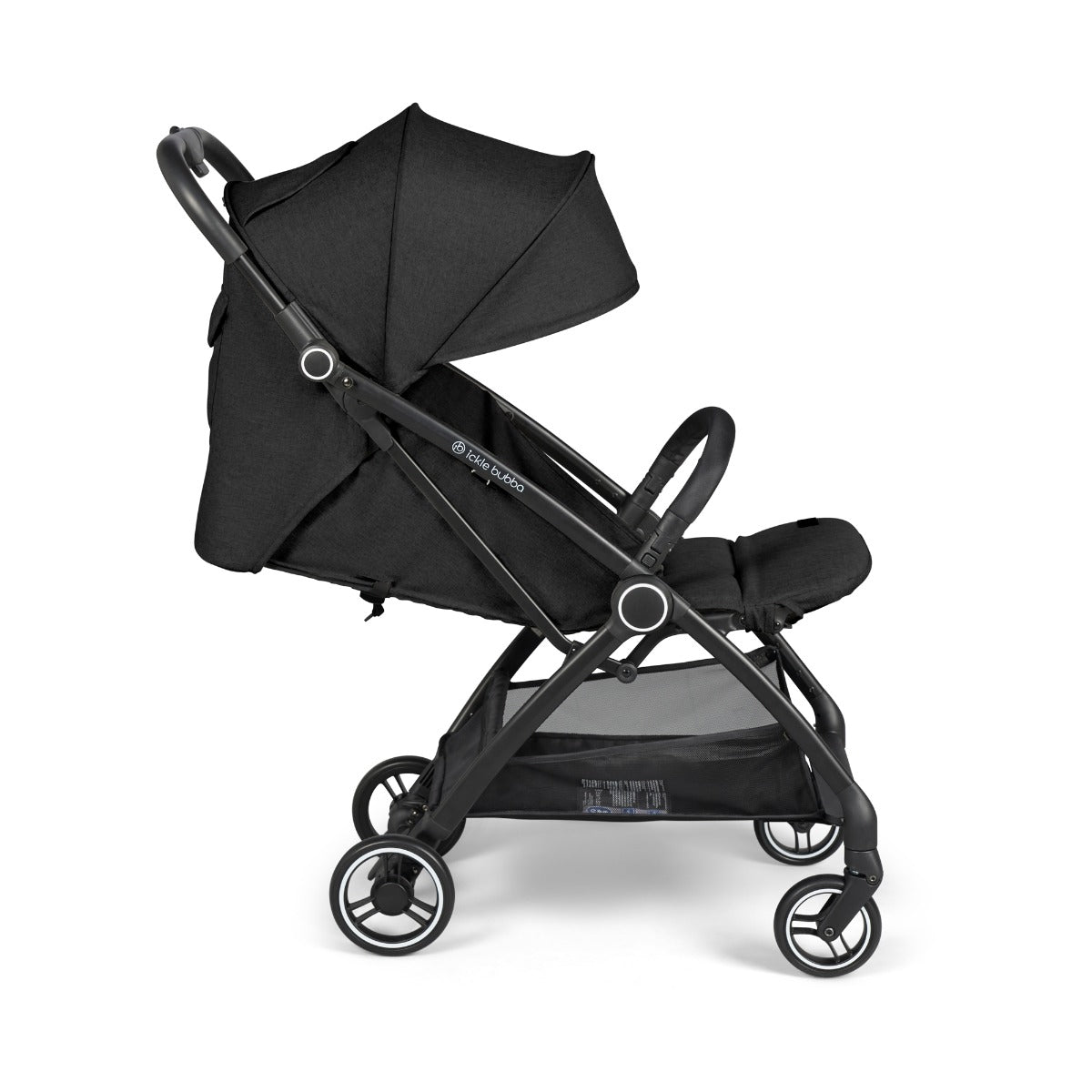 Ickle Bubba Aries Prime Auto-Fold Stroller - Black