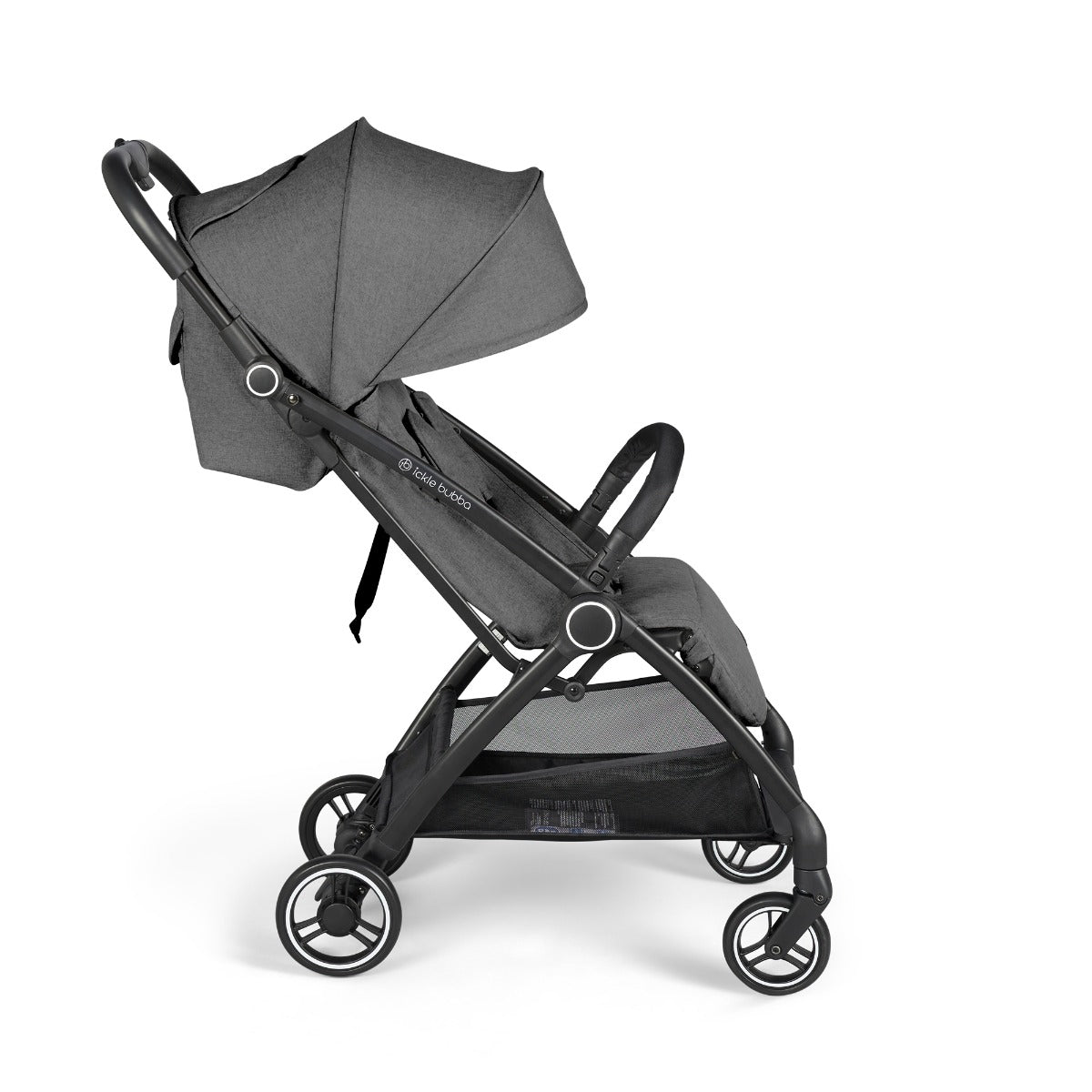 Ickle Bubba Aries Prime Auto-Fold Stroller - Graphite Grey