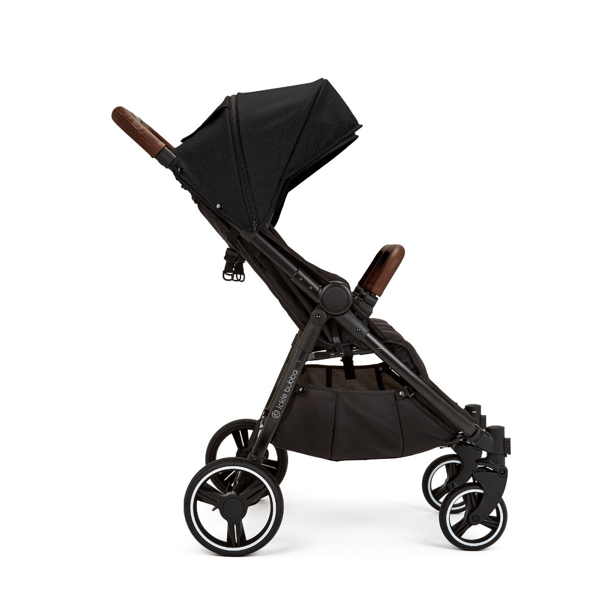 Ickle Bubba Venus Max Double Stroller - Black