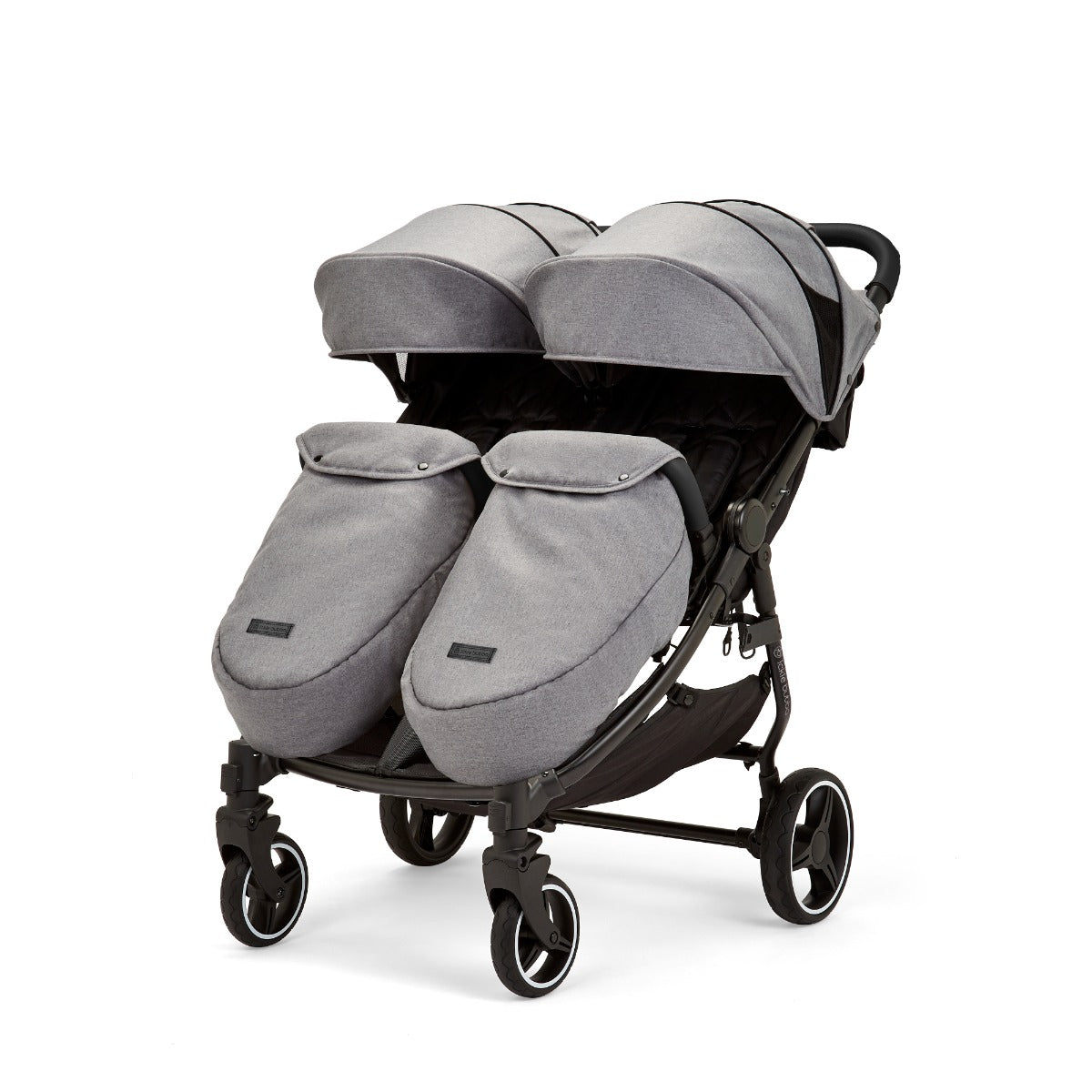 Ickle Bubba Venus Prime Double Stroller - Space Grey