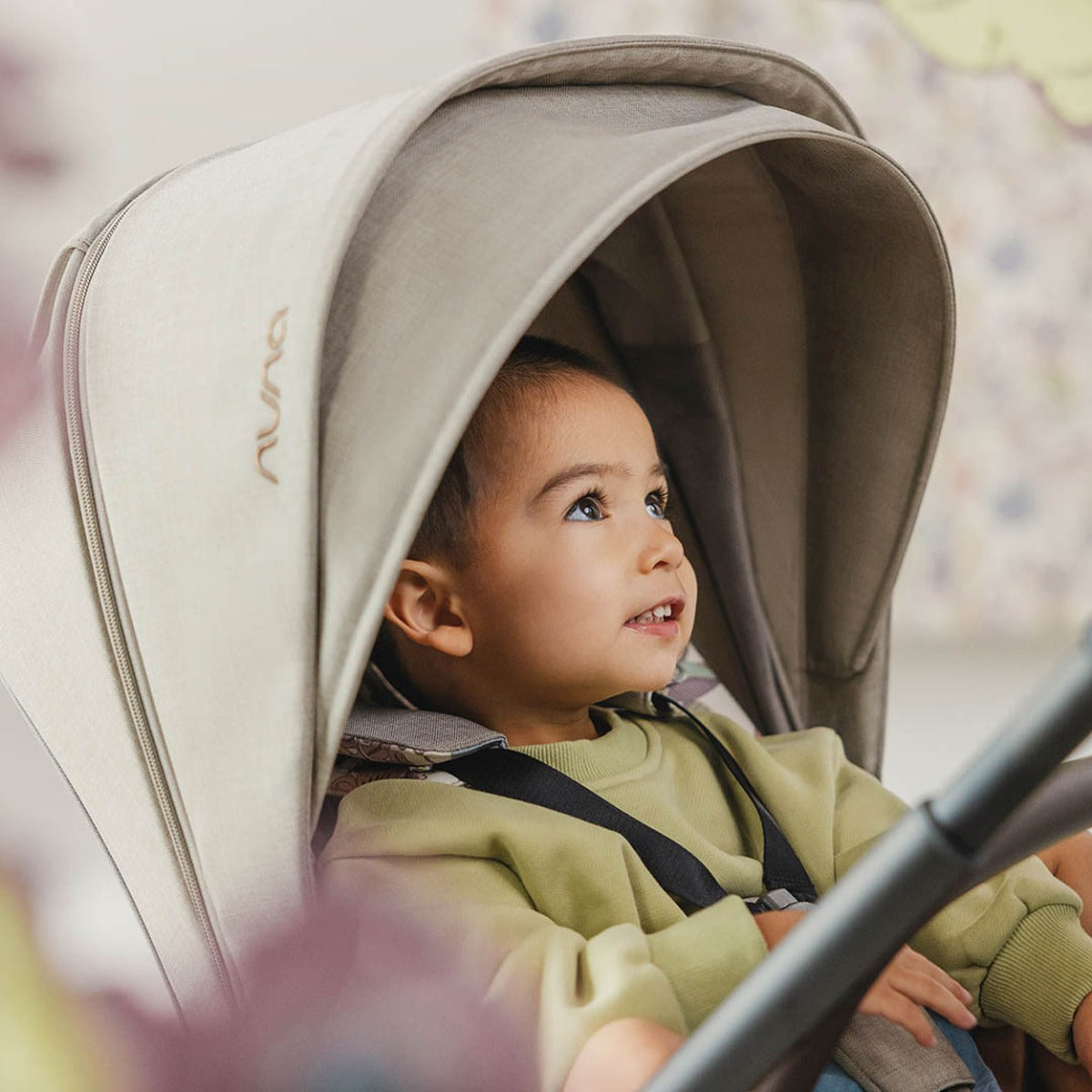 Nuna x Liberty TRIV Next Stroller + LYTL Carrycot - Fantasy Land 26