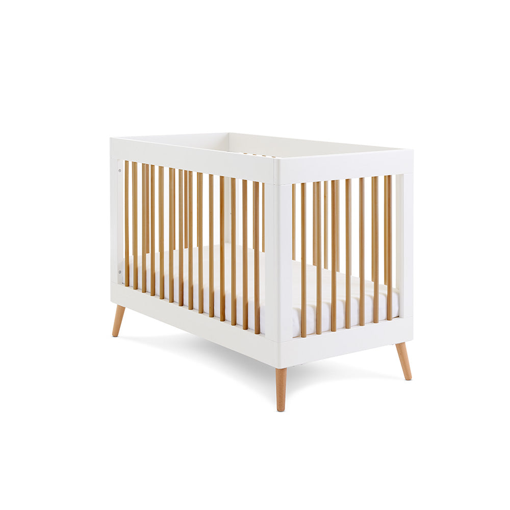 Obaby Maya Mini 2 Piece Room Set - White With Natural