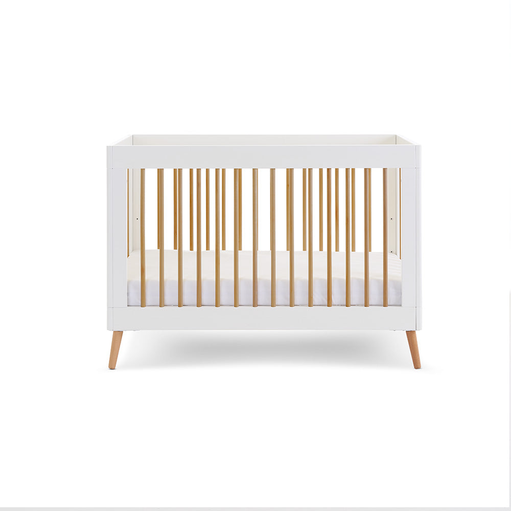 Obaby Maya Mini 2 Piece Room Set - White With Natural