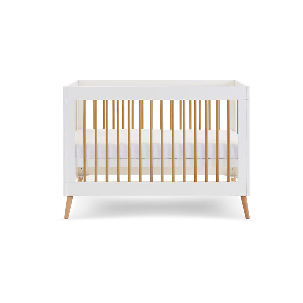Obaby Maya Mini 2 Piece Room Set - White With Natural