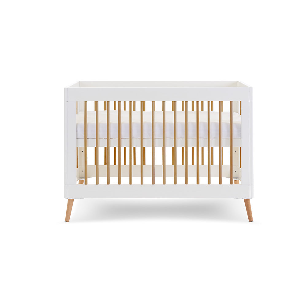Obaby Maya Mini 2 Piece Room Set - White With Natural