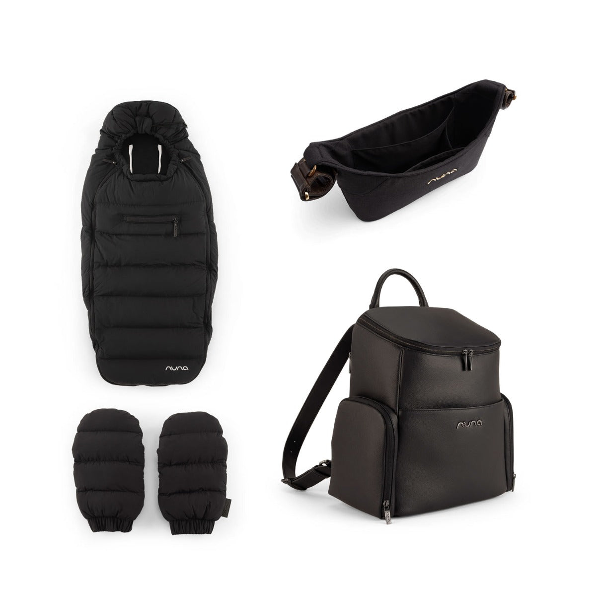 Nuna Winter Stroller Set - Caviar 1