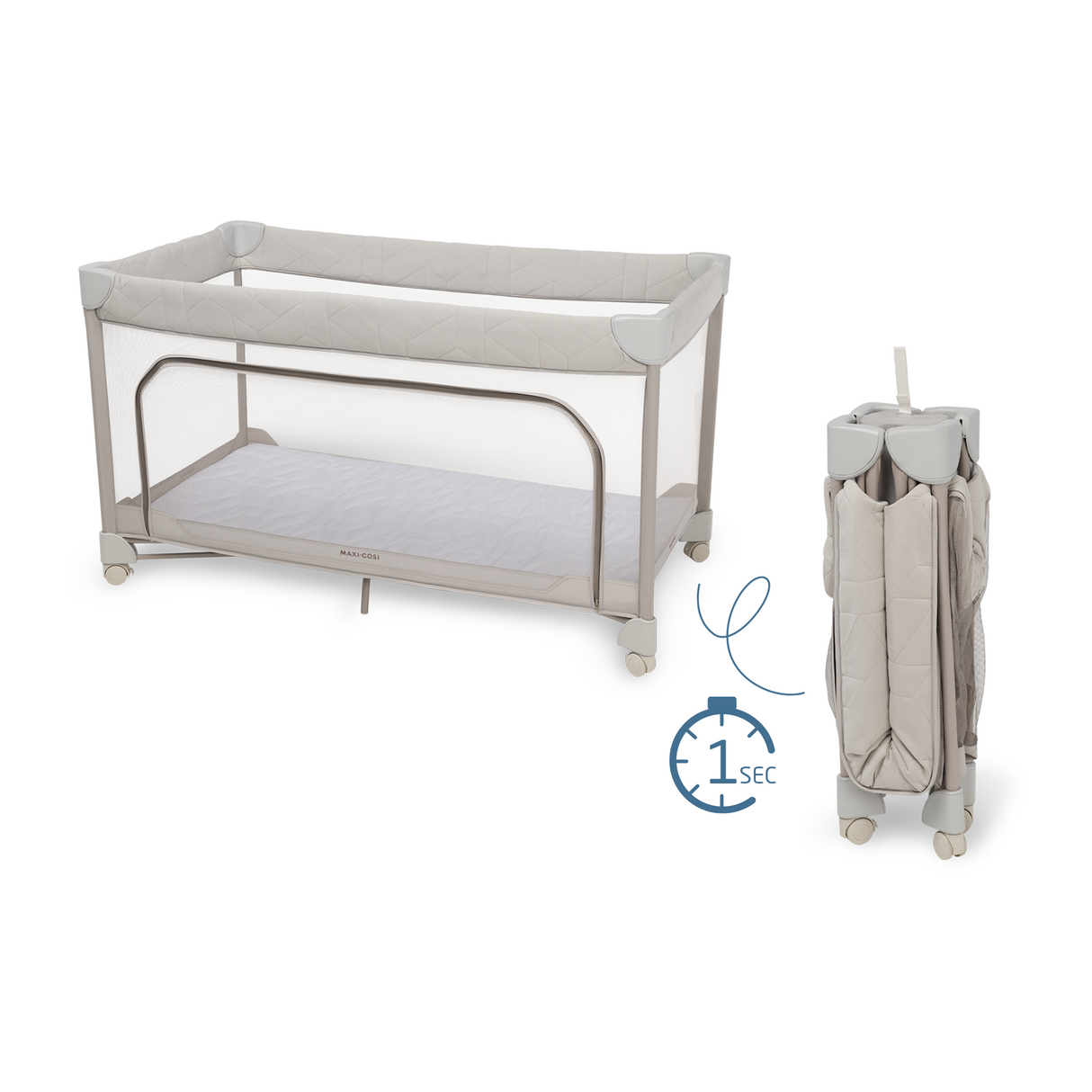 Maxi-Cosi Merlin Travel Cot - Elegance Beige