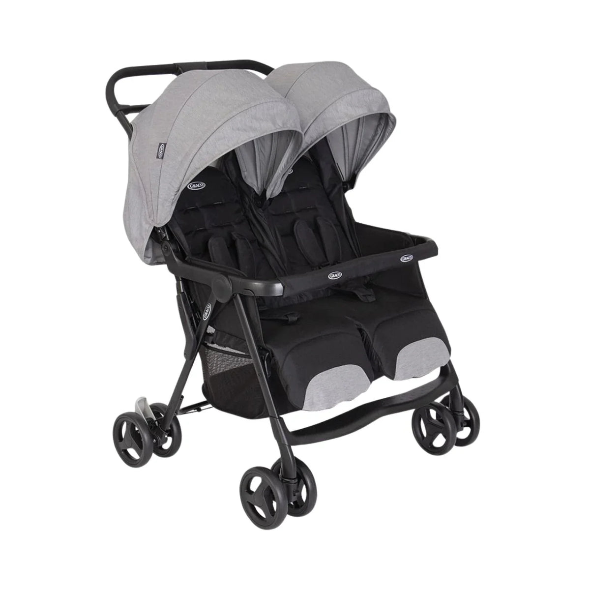 Graco DuoRider Double Pushchair - Steeple Grey