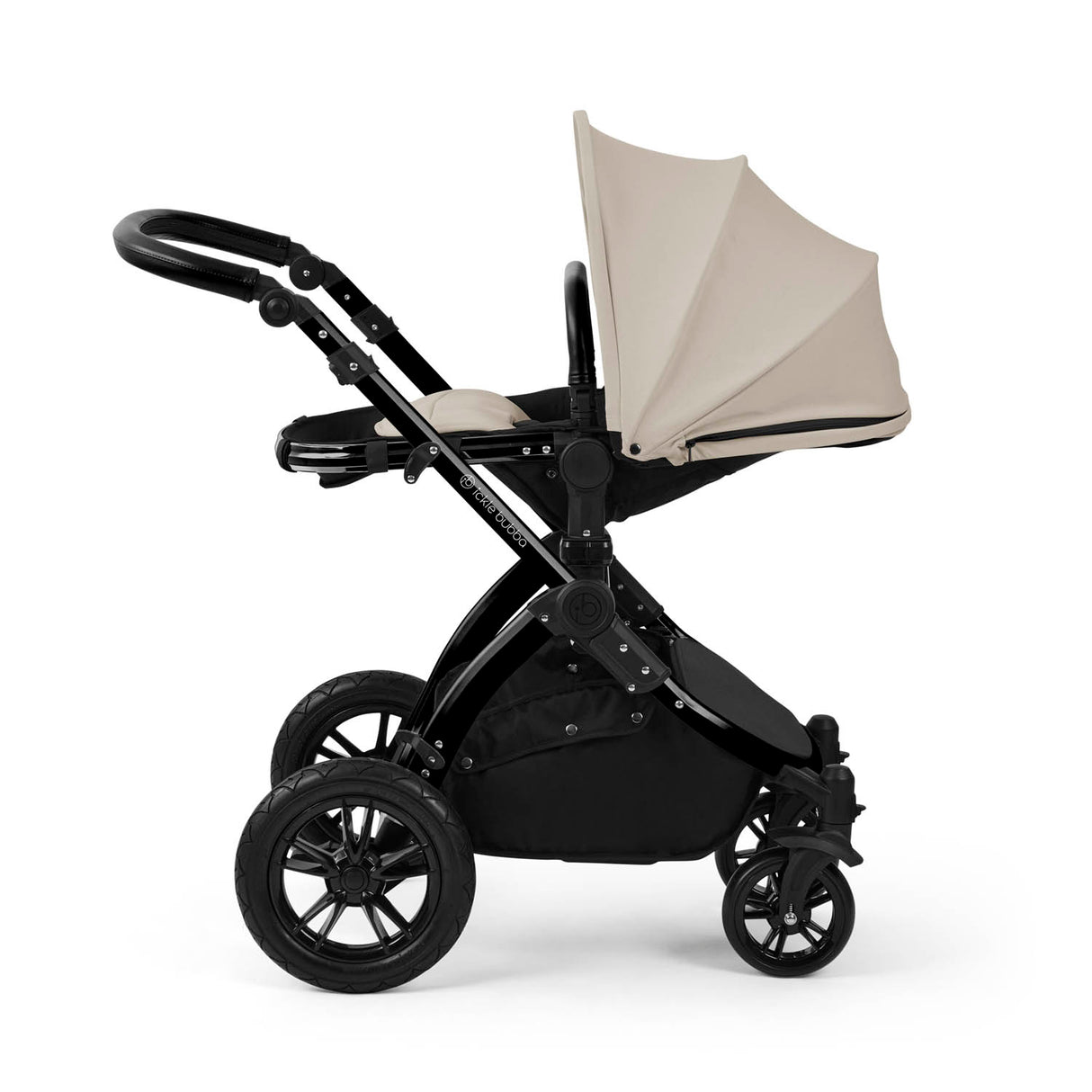 Ickle Bubba Stomp Luxe 14 Piece Nimbus 180° Spin Travel & Home Bundle - Black/Stone/Tan