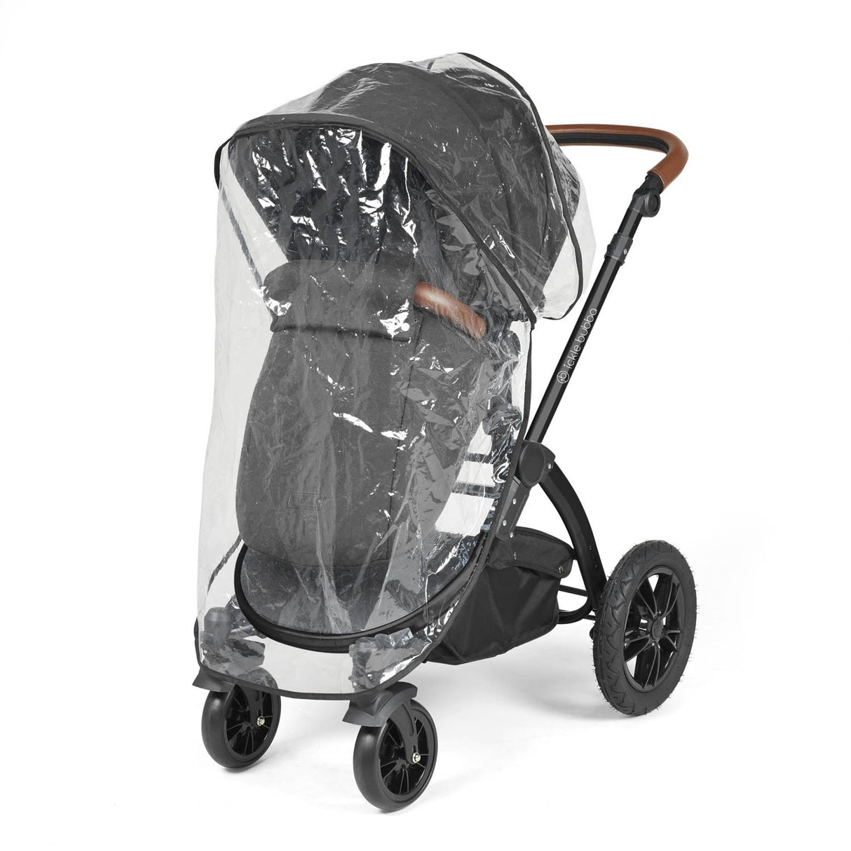 Ickle Bubba Stomp Luxe 14 Piece Nimbus 180° Spin Travel & Home Bundle - Black/Charcoal Grey/Tan
