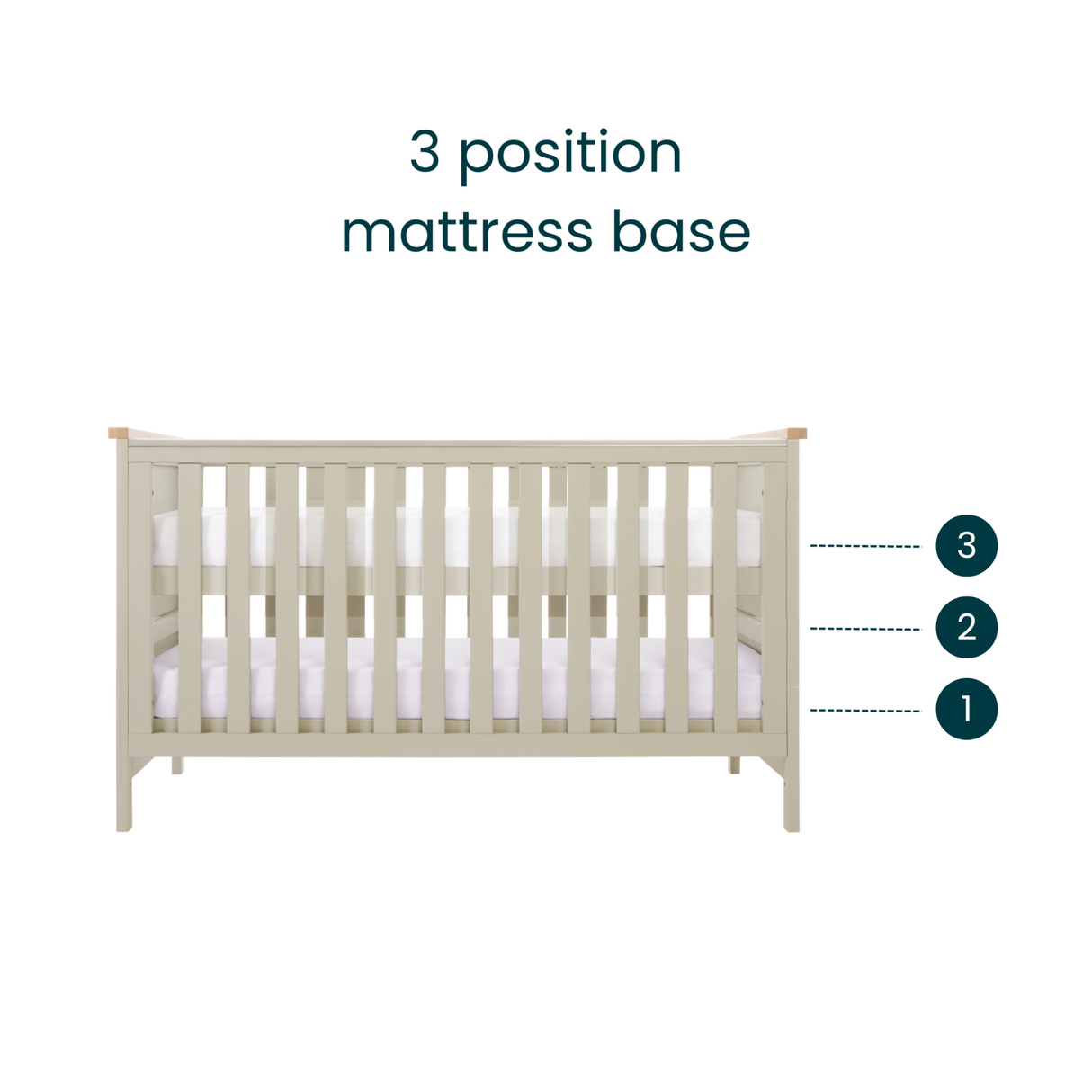 Tutti Bambini Misha & Hallee 2 Piece Room Set - Mushroom / Golden Oak