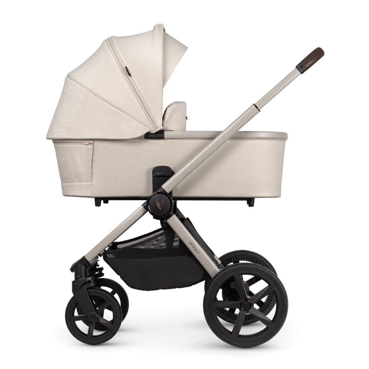 Venicci Upline 2 Pushchair & Carrycot 2-in-1 Bundle - Stone Beige 9