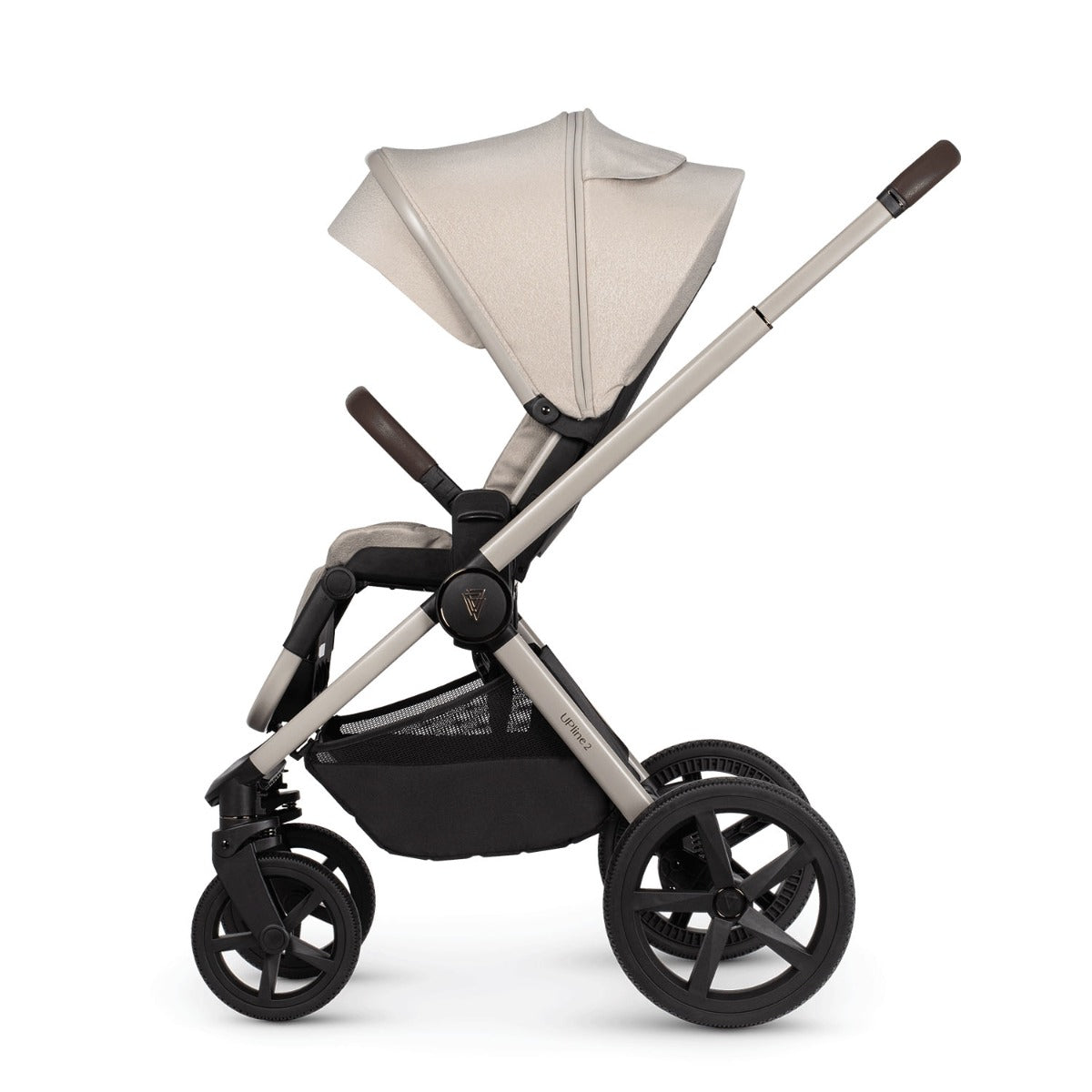 Venicci Upline 2 with Maxi-Cosi Cabriofix i-Size & Base Travel System Bundle - Stone Beige 19
