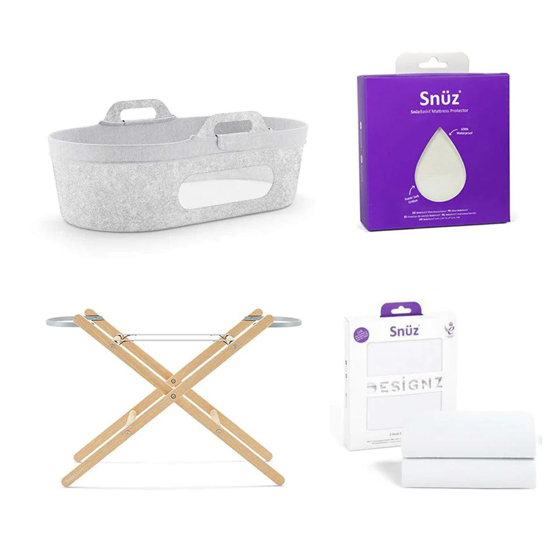 SnuzBaskit Complete Bundle - Light Grey