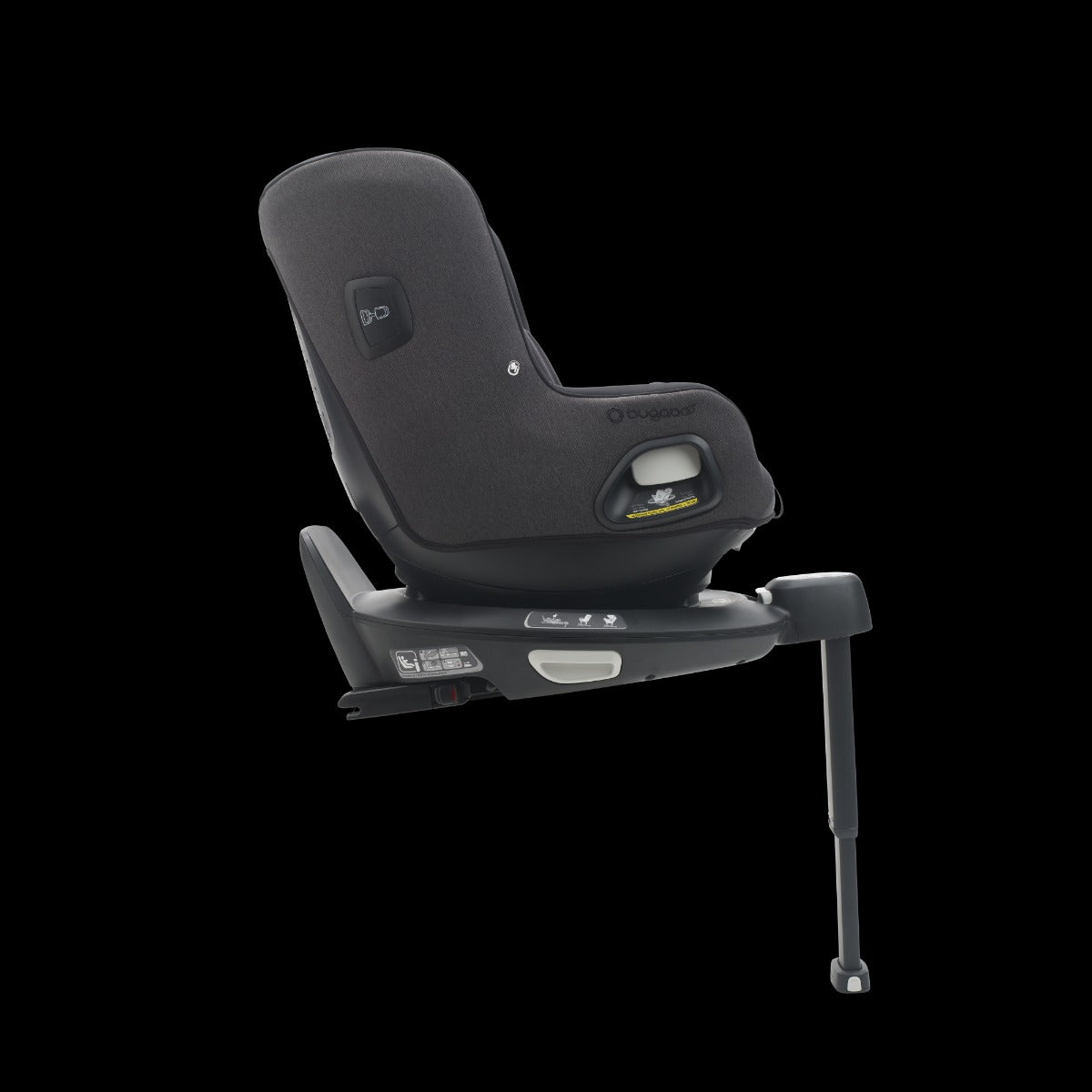 Bugaboo Owl by Nuna Car Seat + 360 Rotating Base - Mineral Washed Black 2