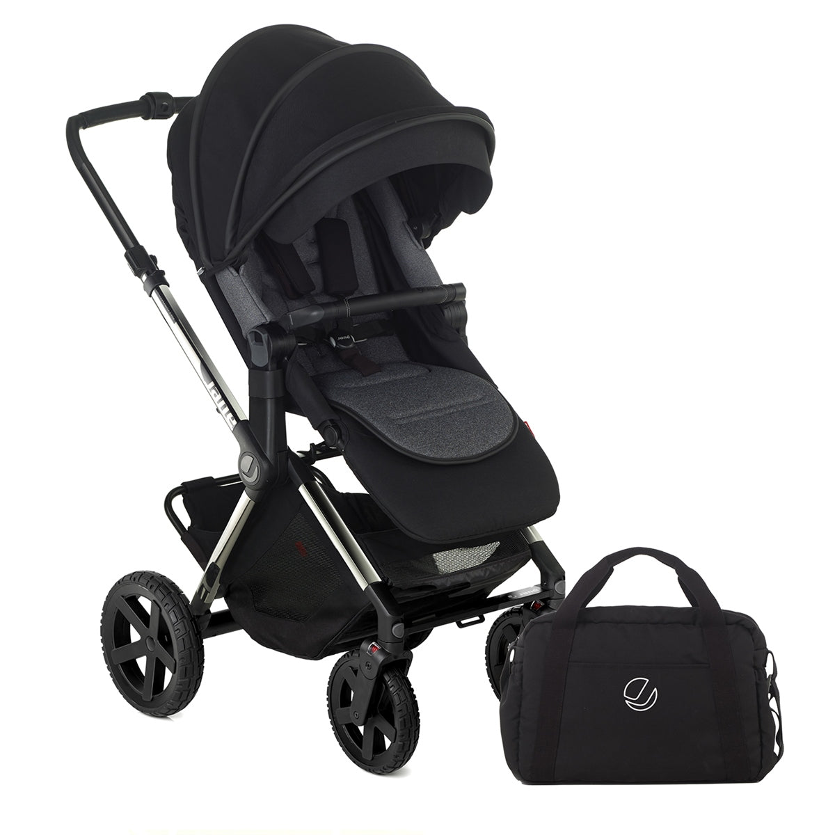 Jane Crosslight Pro - Silver Shadow Special Edition Pushchair