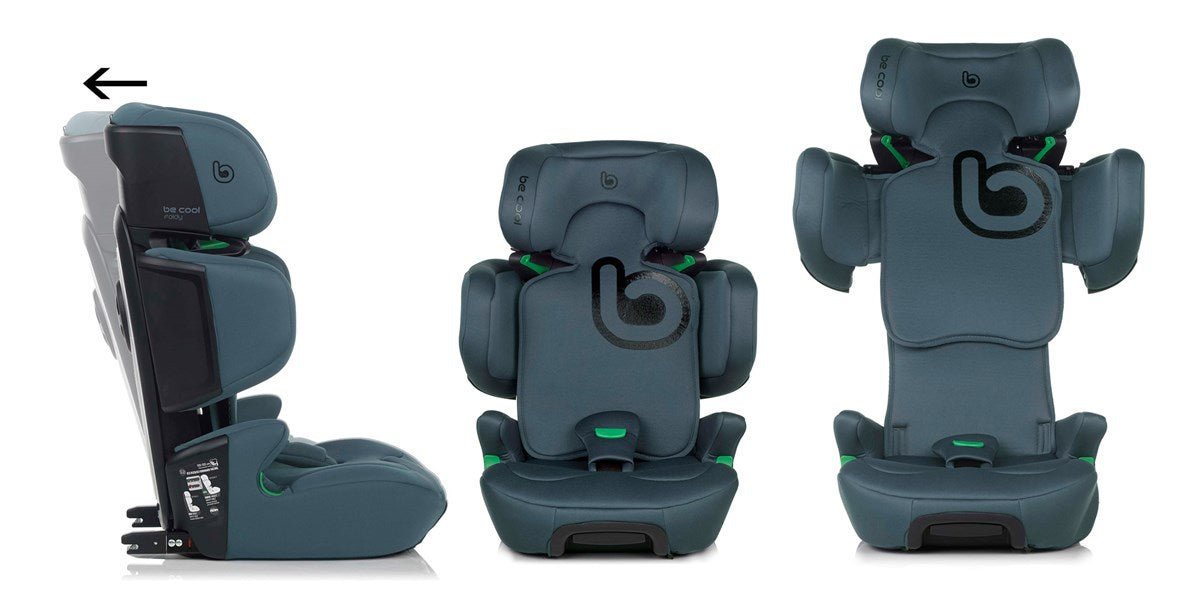 Be Cool Foldy iSize Car Seat 100-150cm, 3.5-12 Years
