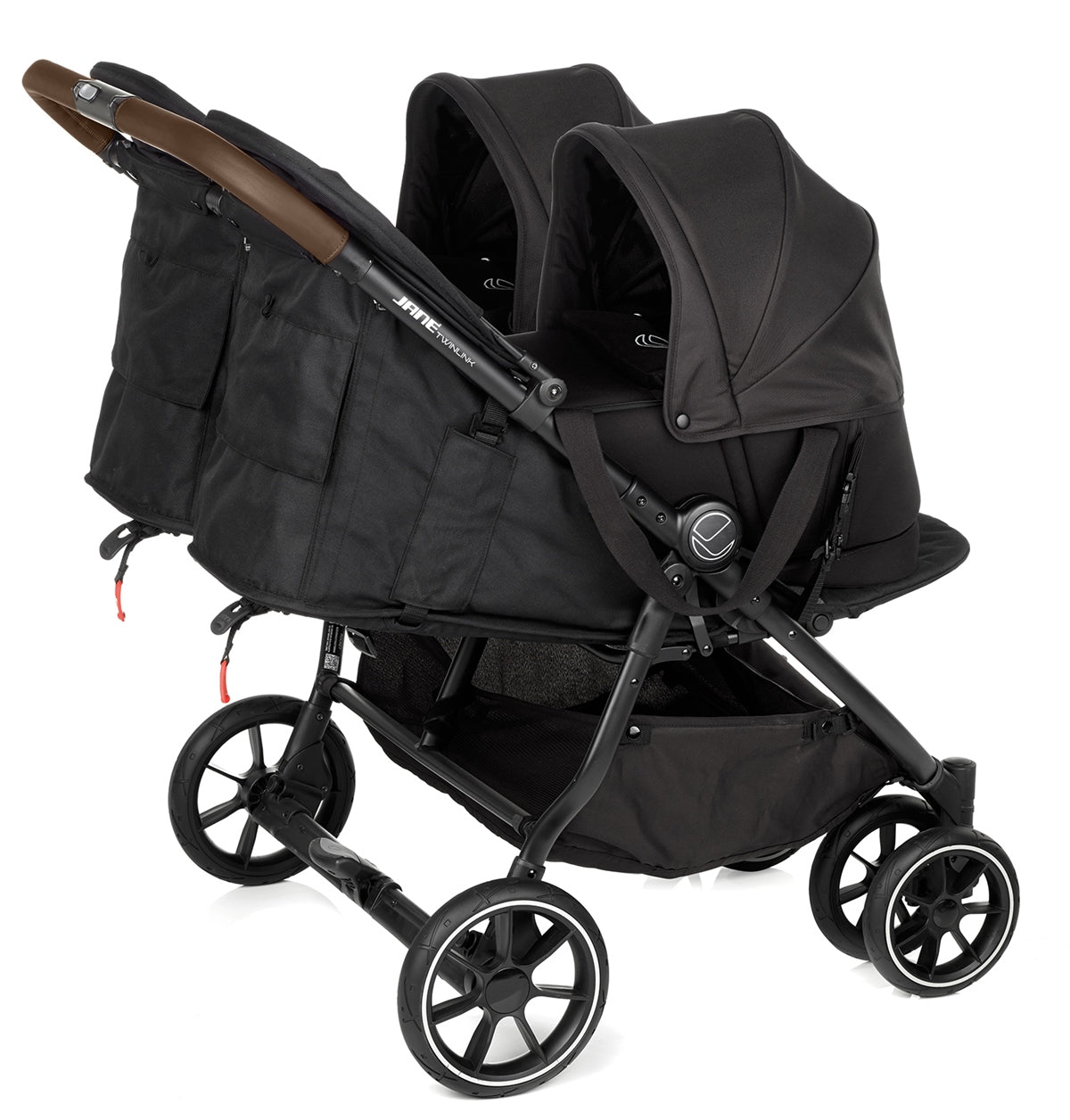 Jane Twinlink Pushchair + 2 Smart Carrycots