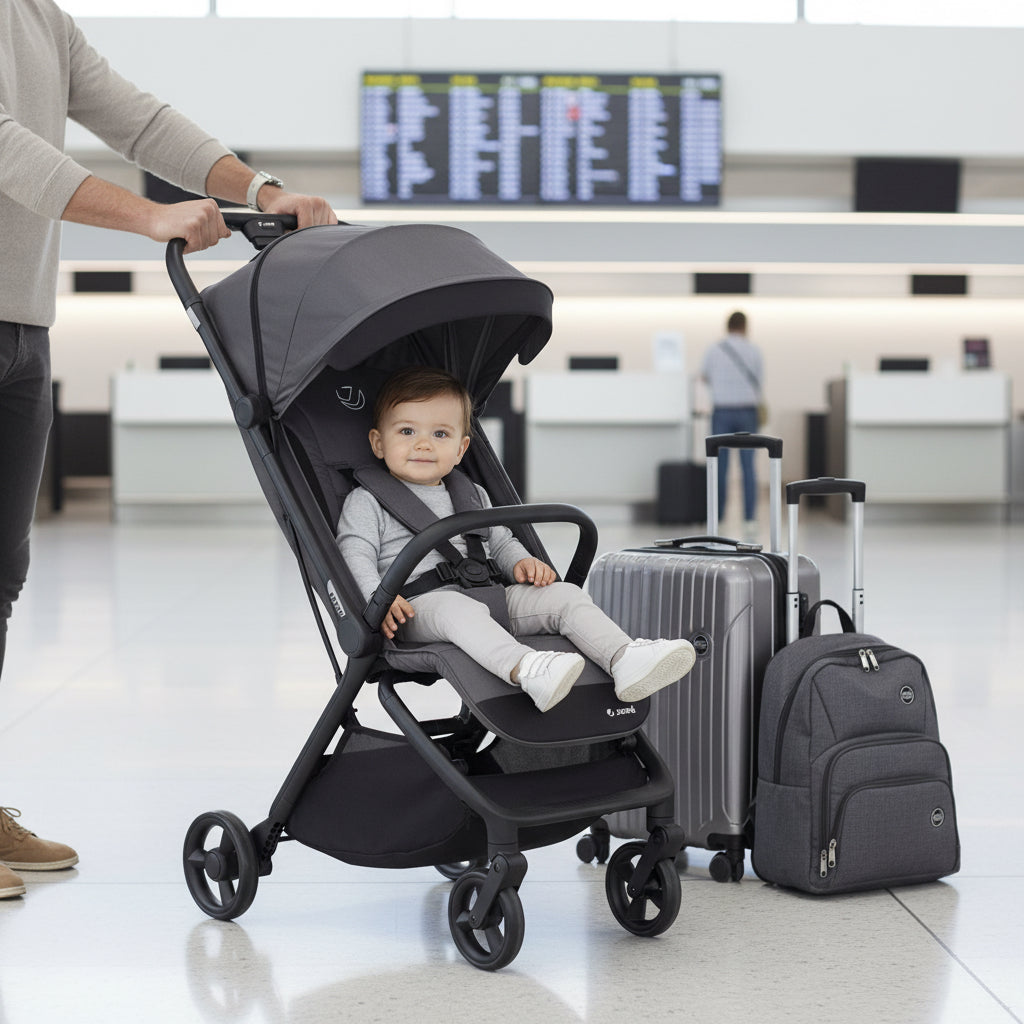 Jane Clap Lightweight Pushchair – Auto-Folding Compact Stroller for Travel & Everyday Use