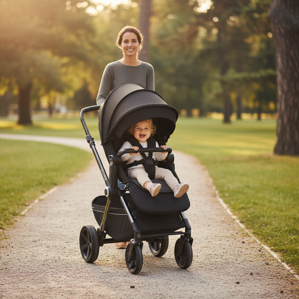 Jane Crosslight 3 Silver Shadow + Kombibaby Travel System