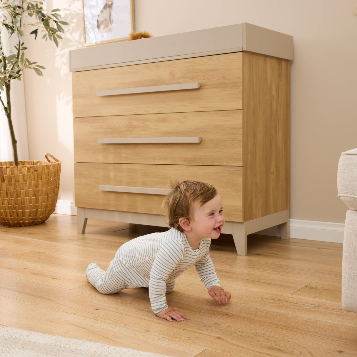Tutti Bambini Misha & Hallee 2 Piece Room Set - Mushroom / Golden Oak