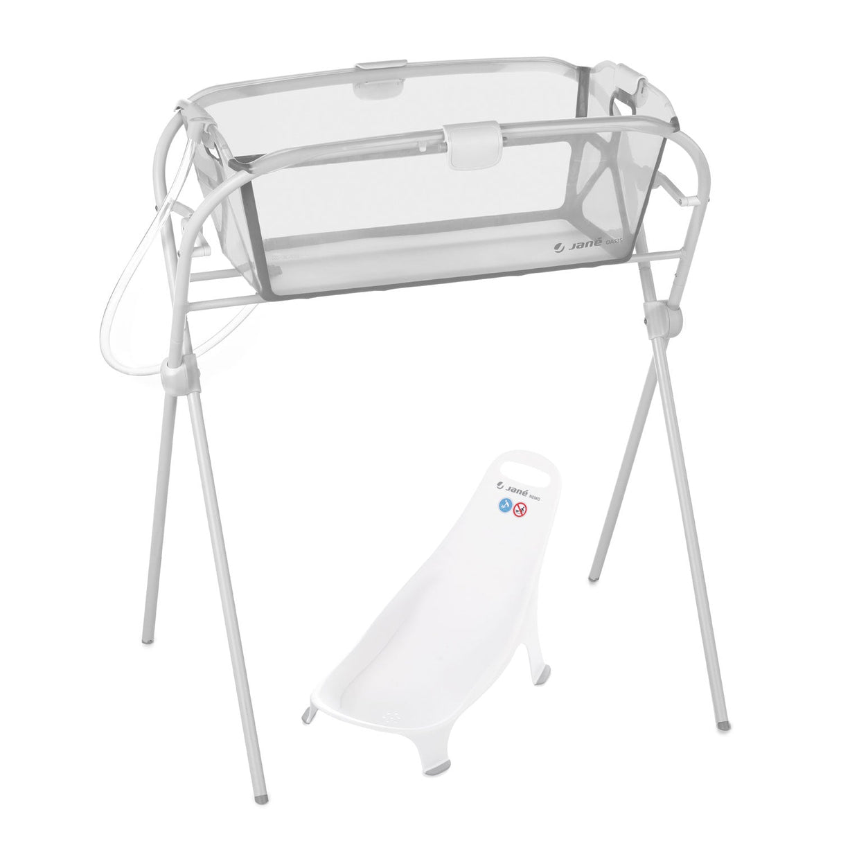 Jane Oasis Foldable Baby Bath & Stand Bundle