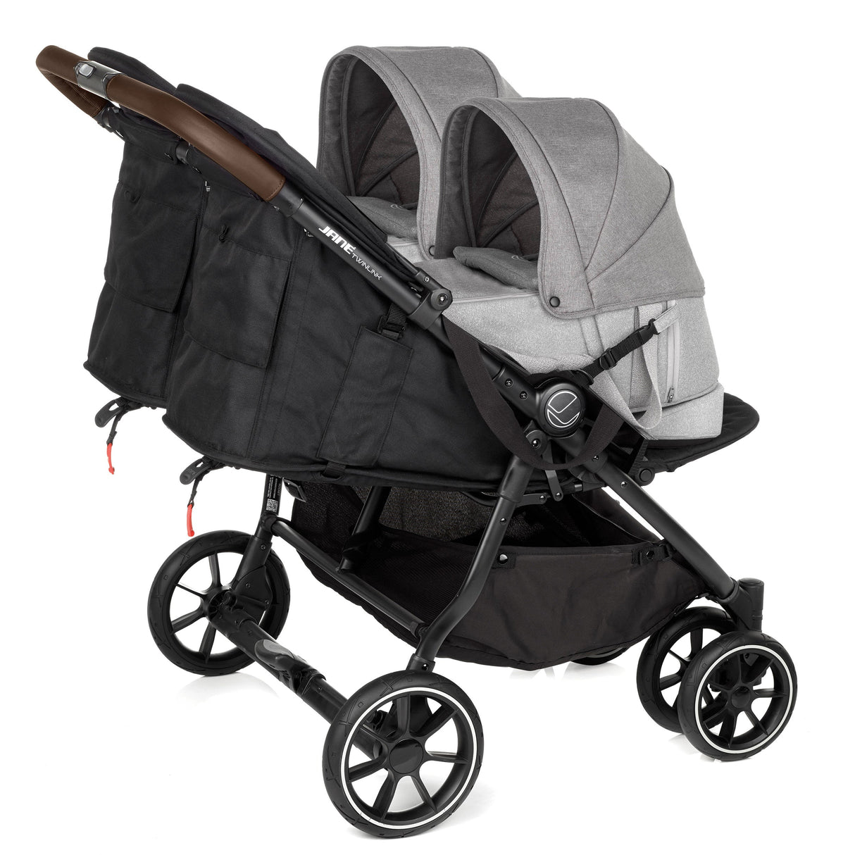 Jane Twinlink Pushchair + 2 Smart Carrycots