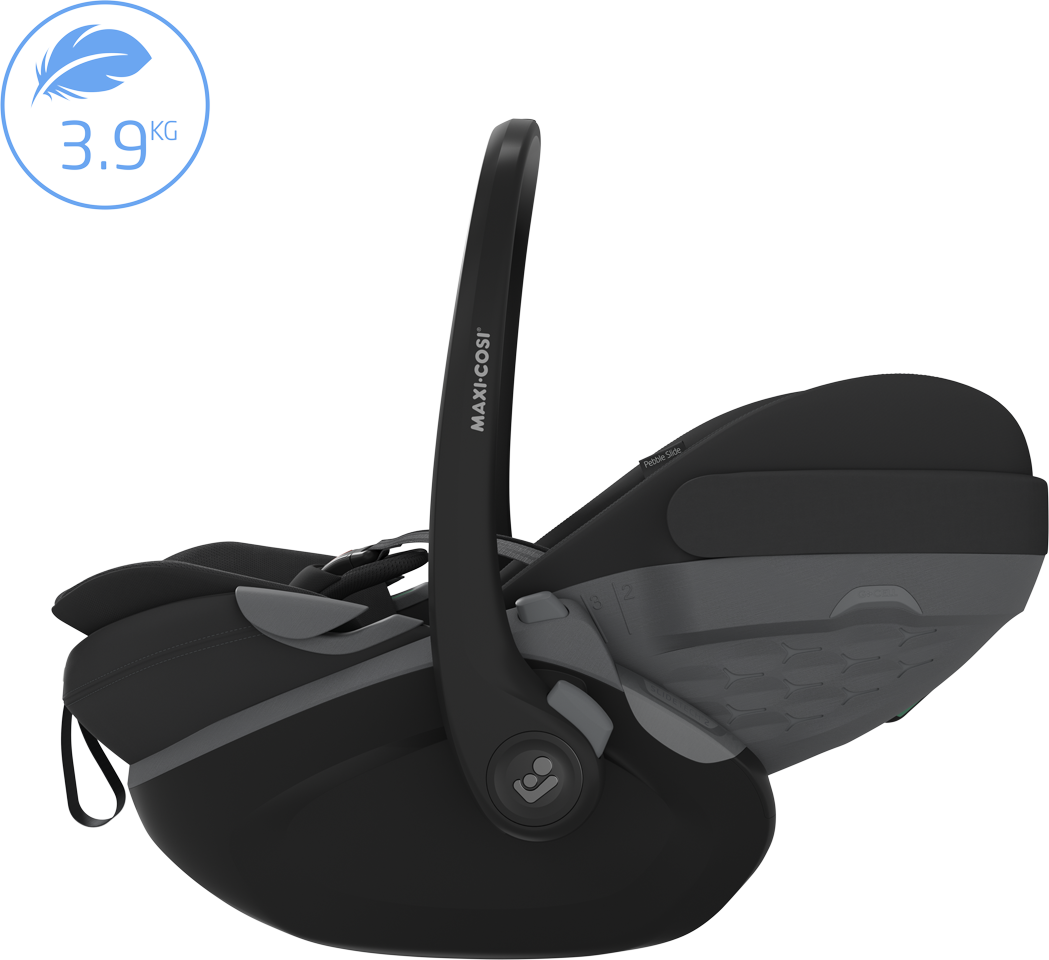 Maxi-Cosi Pebble Slide Pro & Familyfix Slide Pro - Onyx Black