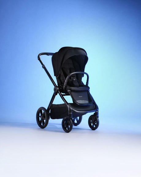 Bababing 16pc Raffi MK11 Home & Travel System Bundle with Spin Car Seat & Base - Gloss Black 8