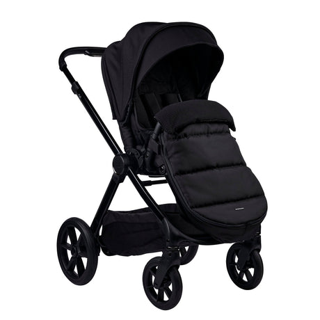 Bababing 16pc Raffi MK11 Home & Travel System Bundle with Spin Car Seat & Base - Gloss Black 17