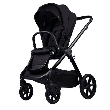 Bababing 16pc Raffi MK11 Home & Travel System Bundle with Spin Car Seat & Base - Gloss Black 18