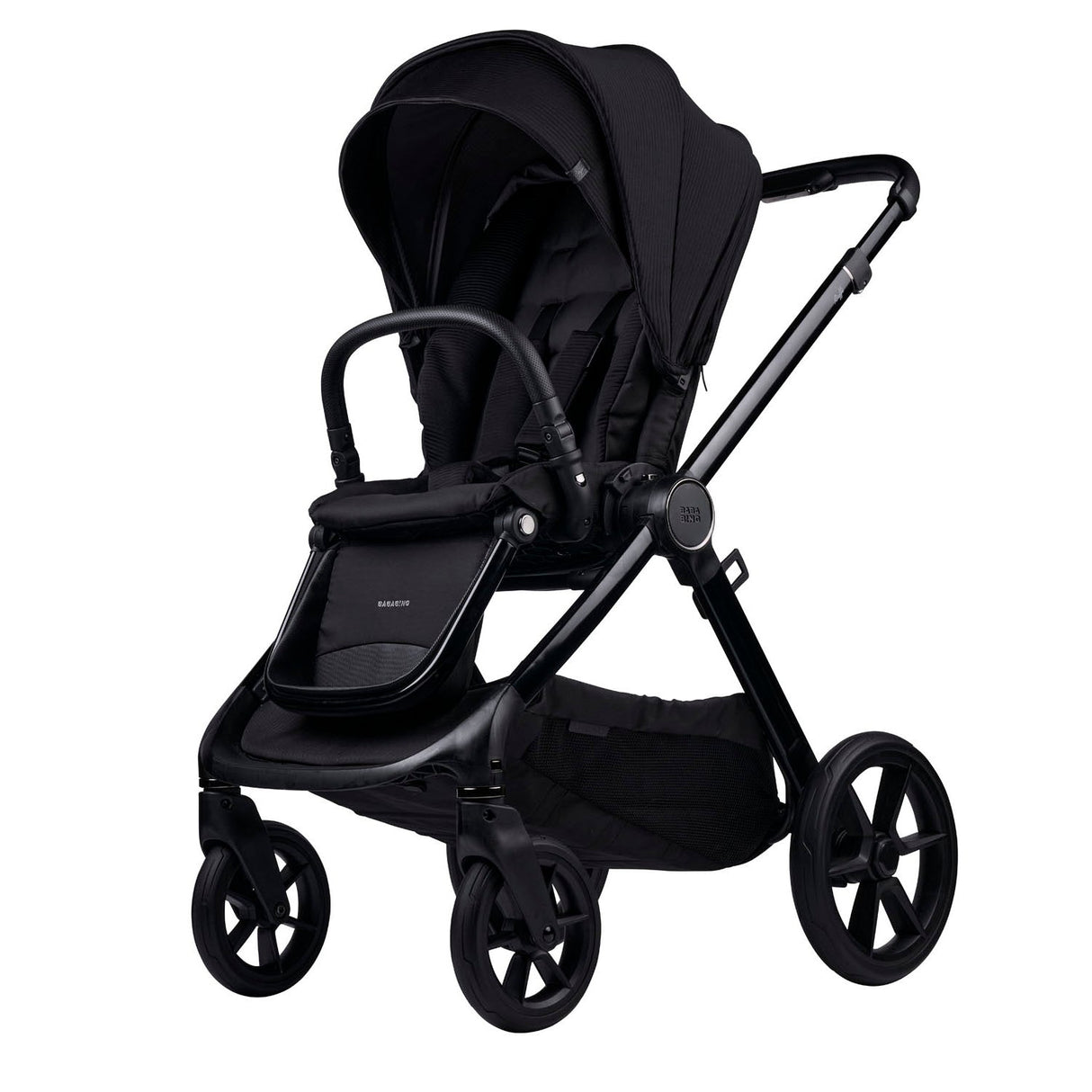 Bababing 12pc Raffi MK11 Travel System Bundle with Spin Car Seat & Base - Gloss Black 14