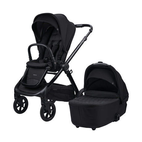 Bababing 16pc Raffi MK11 Home & Travel System Bundle with Spin Car Seat & Base - Gloss Black 12