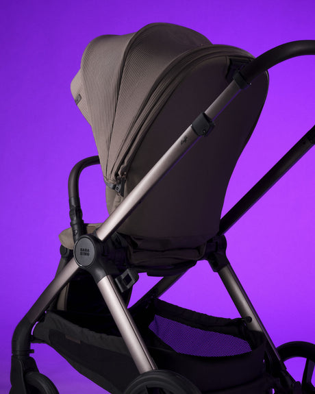 Bababing 16pc Raffi MK11 Home & Travel System Bundle with Spin Car Seat & Base - Minky 7