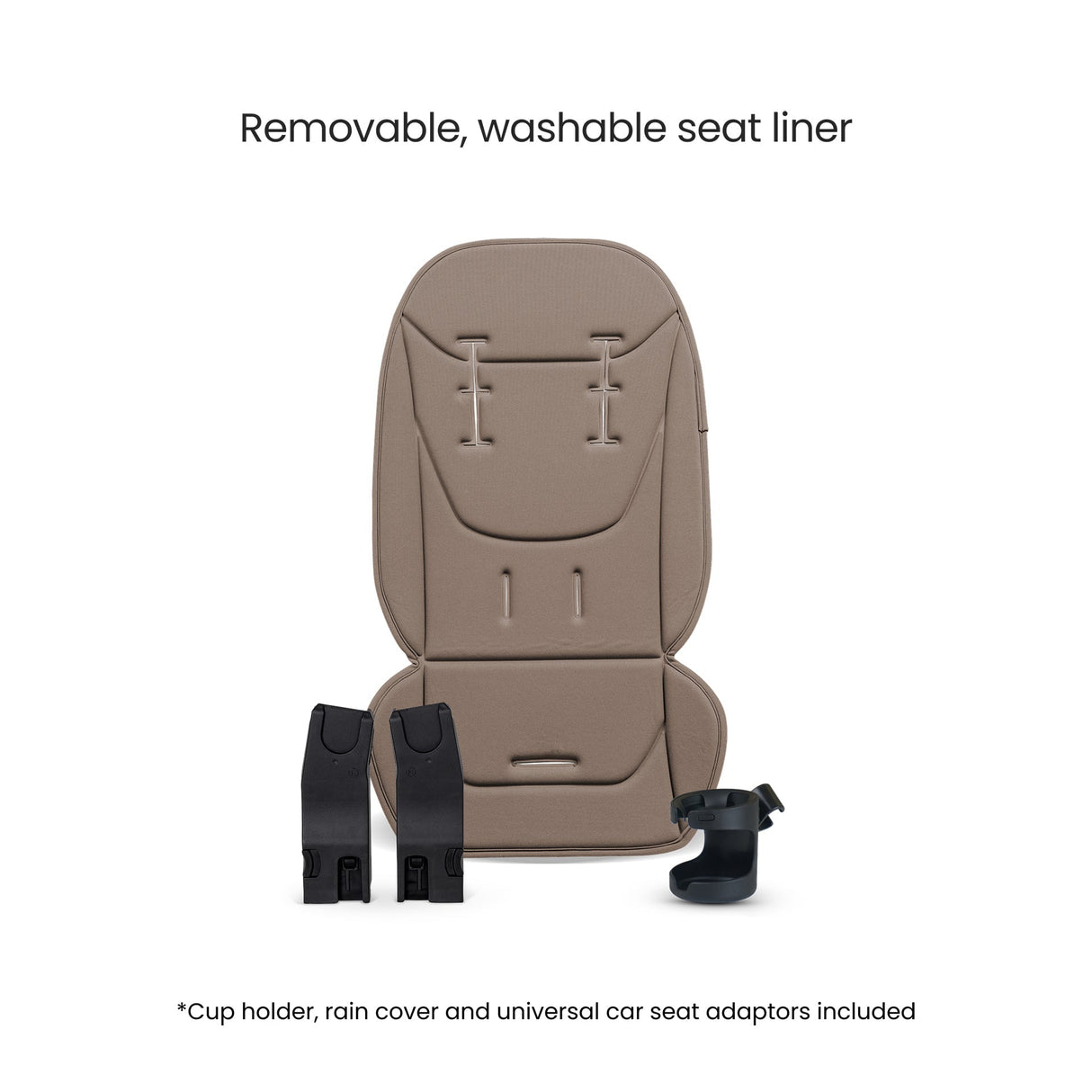 Silver Cross Breez Ultimate 360 Family Car Seat & Accessory Bundle - Champagne